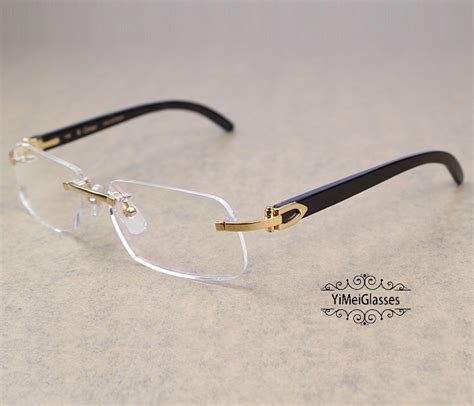 cheap cartier buffs glasses|Cartier Buffalo Horn Glasses Collection .